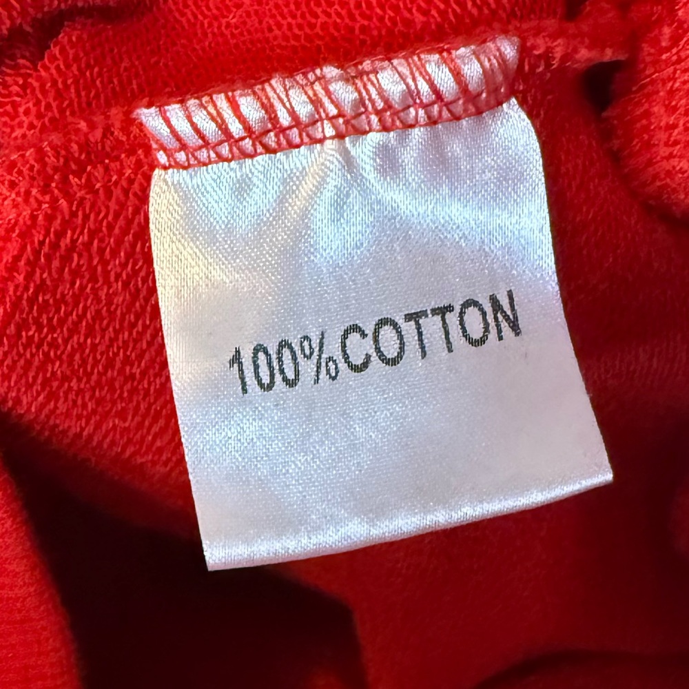 Royal Life - Men's Red Cotton Crewneck Suicide King Sweater Size XL - Picture 7 of 7